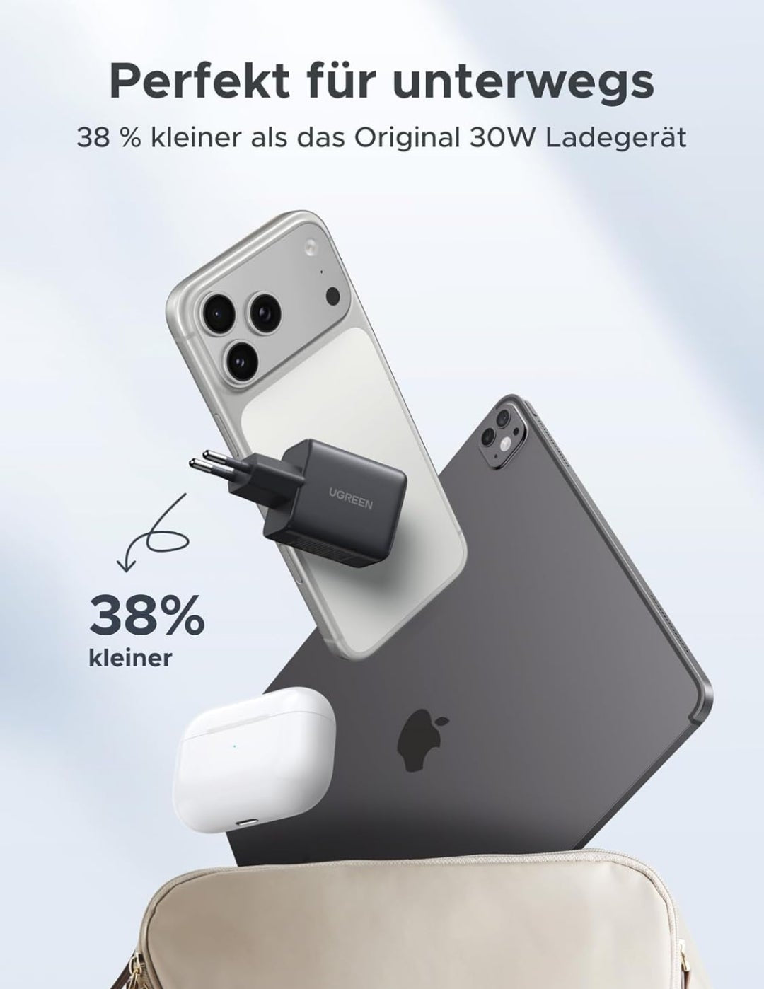 uGreen™ 30W Kompaktschnellladegerät